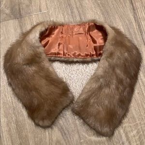 1960s Mink Collar